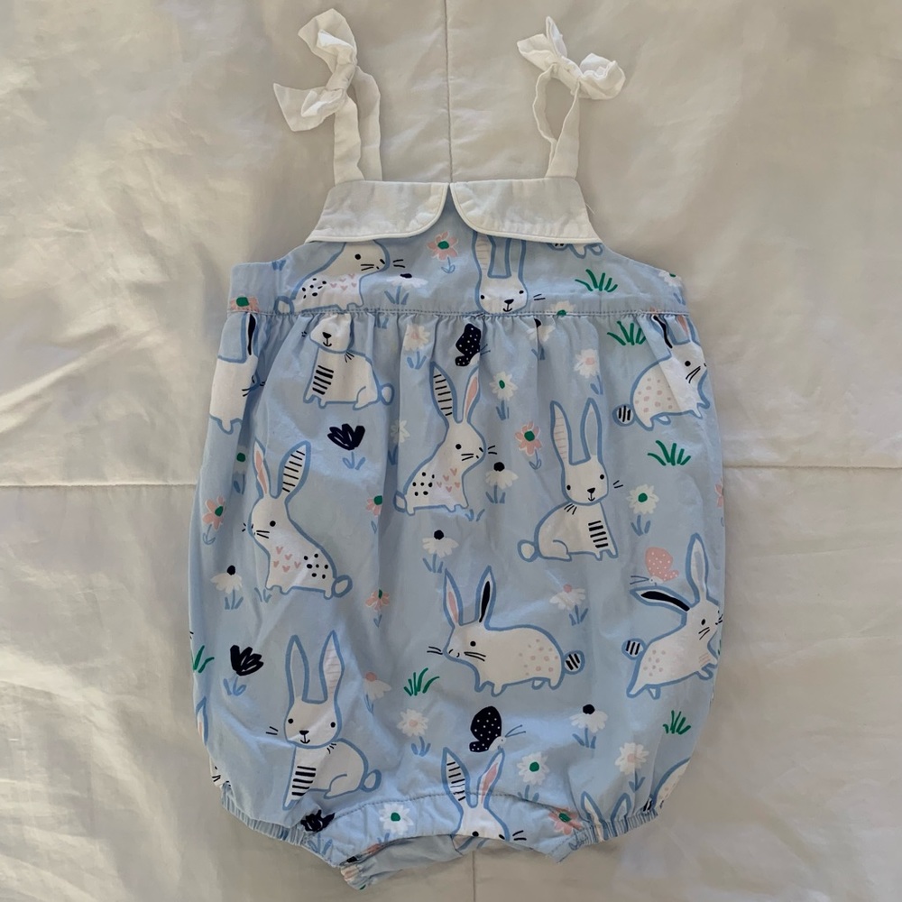 Gymboree Easter Bunny Bubble Romper